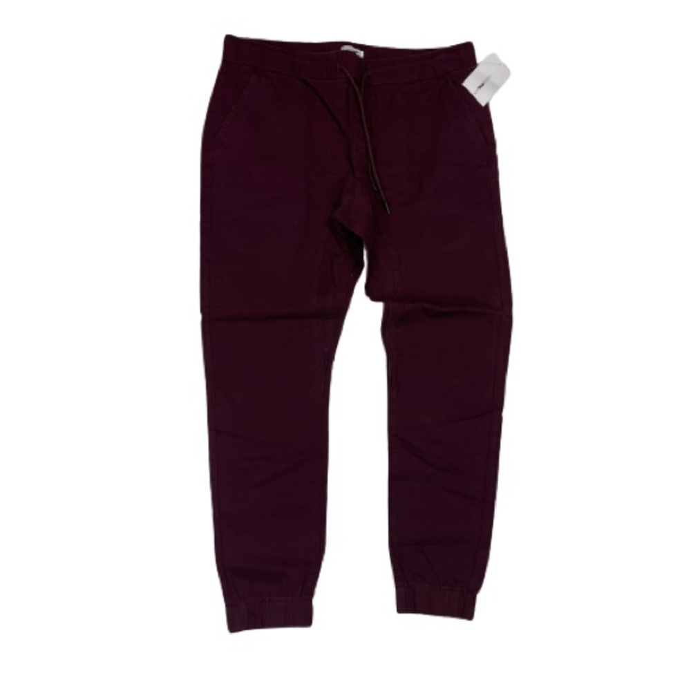 Fashion Nova (Burgundy/Maroon) Skinny Fit Chino/Jogger Pants Men’s Size Lg